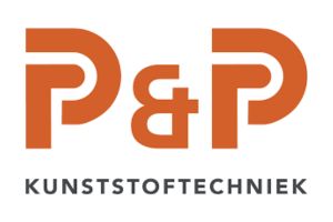 Logo P&P Kunststoftechniek. Lid van branchevereniging UNIK.